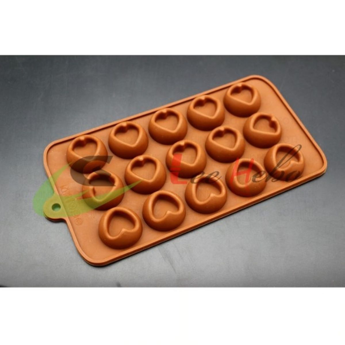 GENERICO - Molde Silicona Para Chocolate Figuras Mini Corazones