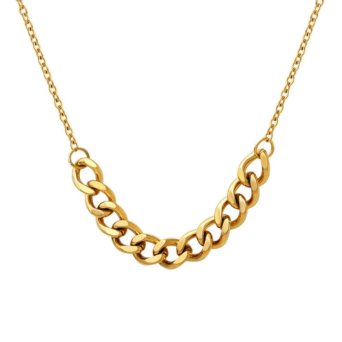 LUX JOYAS - Collar Baño Oro 18k Diseño Grumet