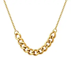 LUX JOYAS - Collar Baño Oro 18k Diseño Grumet