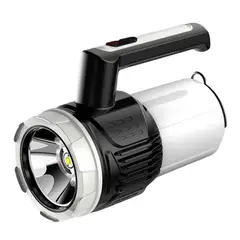 GENERICO - Linterna Led Multifuncional Alto Brillo Con Luz Lateral Recargable