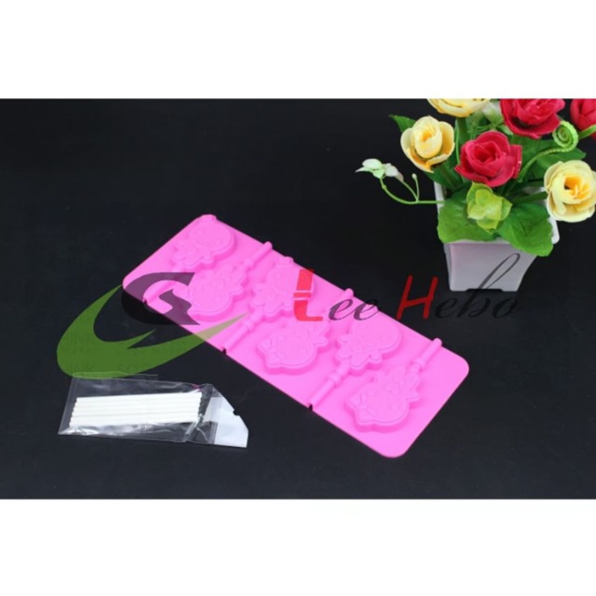 GENERICO - Molde Silicona Para Chocolate Forma Mini Muñeca Galleta