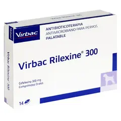 VIRBAC - Rilexine 300 14 comprimidos