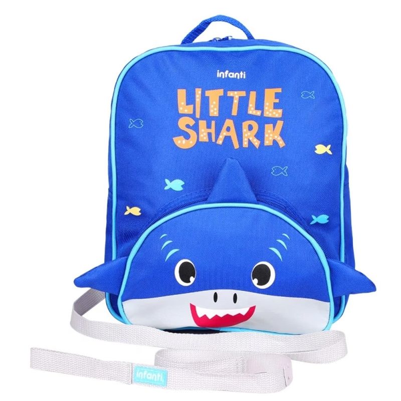 INFANTI - Mochila Infanti BTS23 Modelo Tiburón Azul