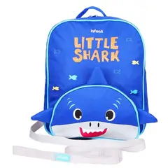 INFANTI - Mochila BTS23 Modelo Tiburón Azul