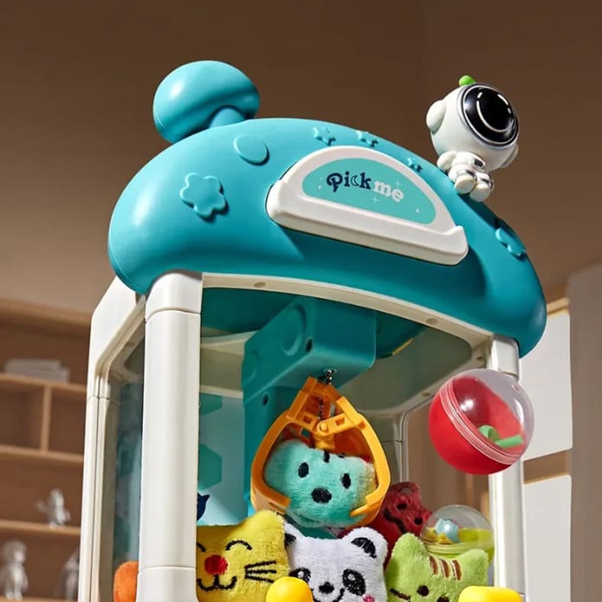GENERICO - Mini máquina de captura juguetes con garras infantil Azul