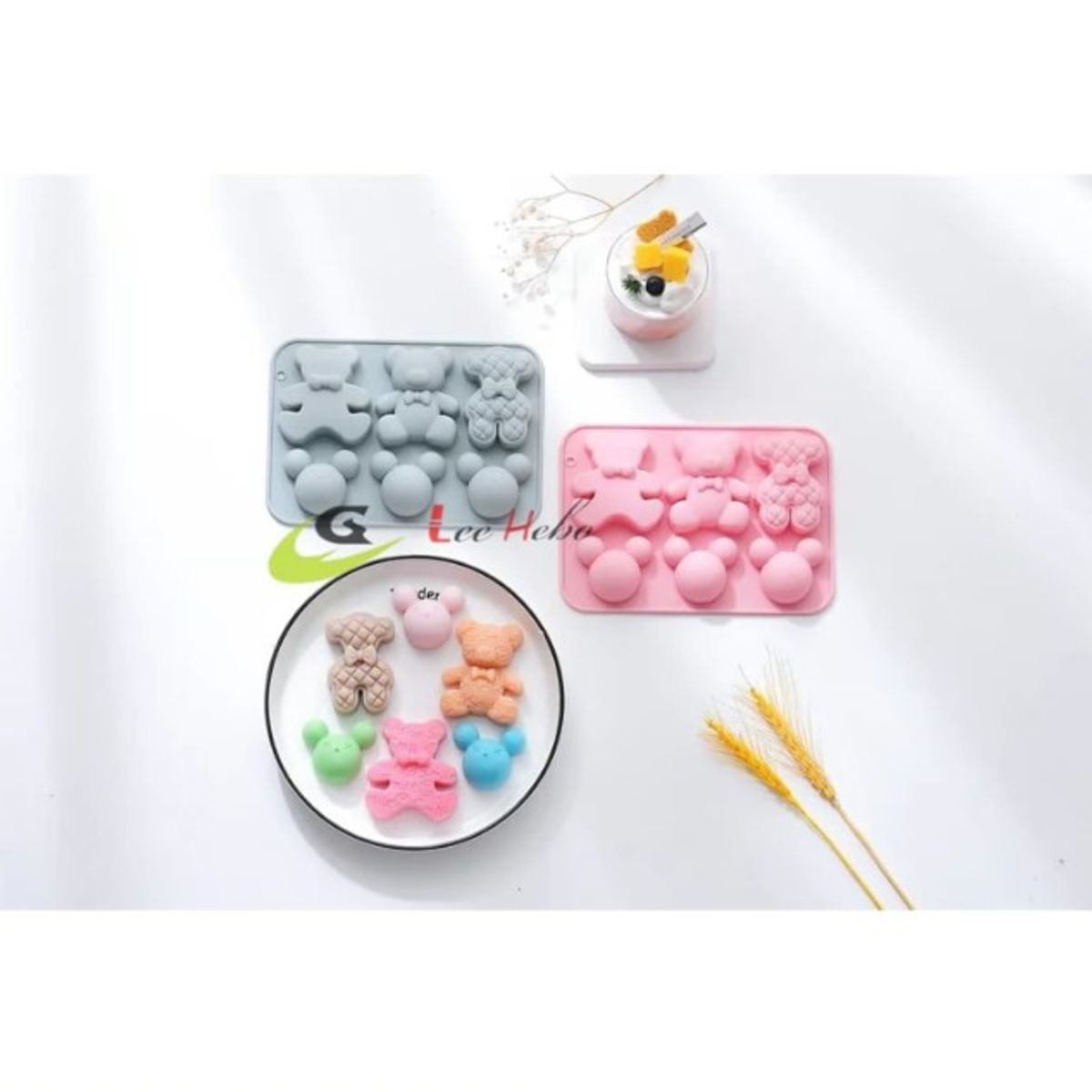 GENERICO - Molde Silicona Para Chocolate Forma Mini Osos
