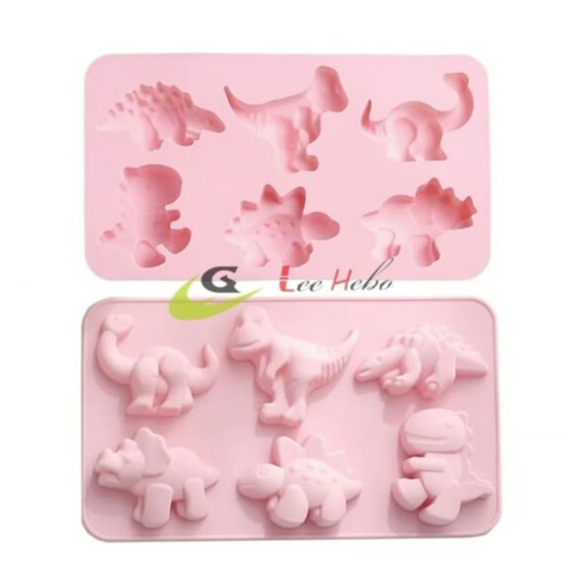 GENERICO - Molde SIilicona Para Chocolate Forma Dinosaurios