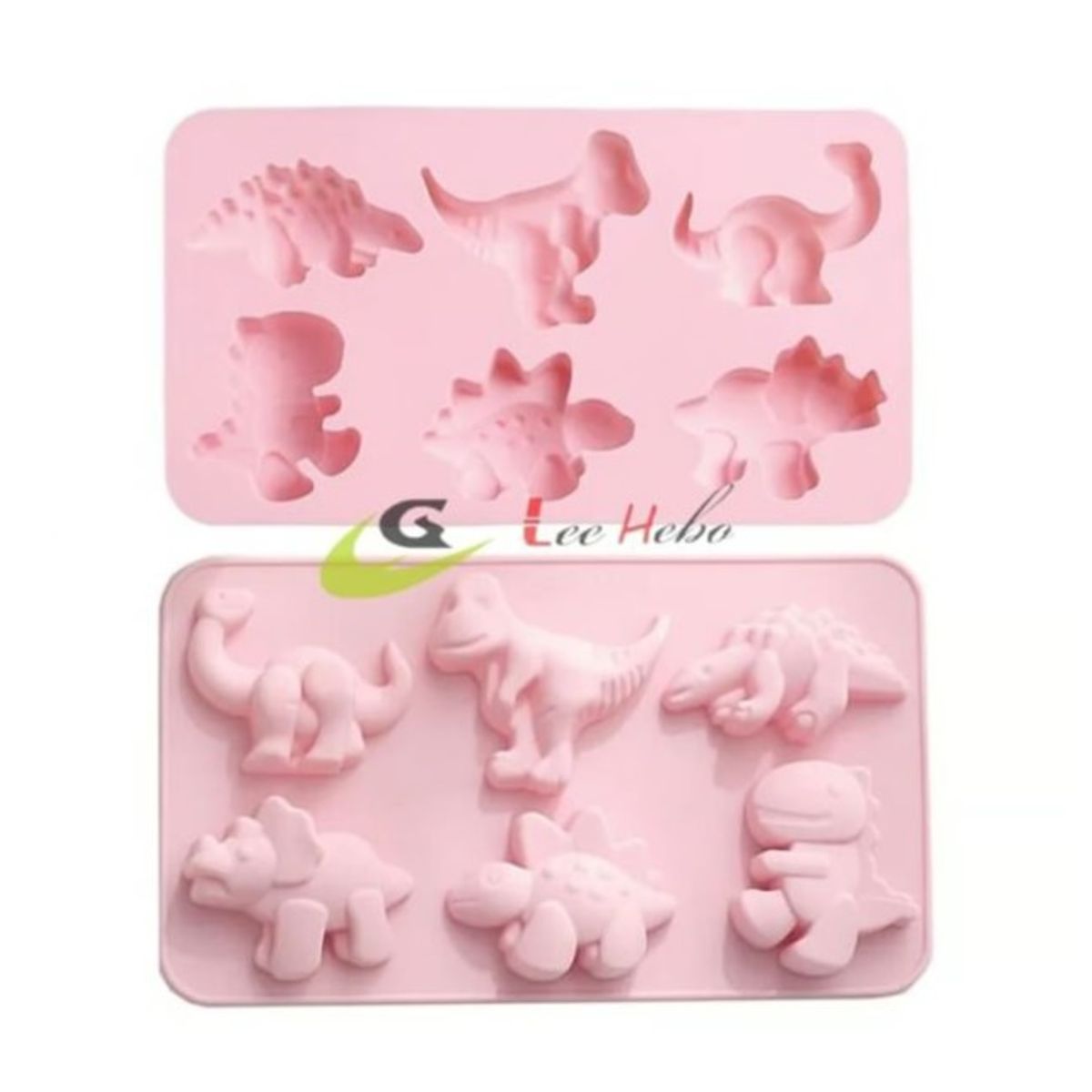 GENERICO - Molde SIilicona Para Chocolate Forma Dinosaurios