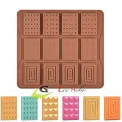 GENERICO - Molde SIilicona Para Chocolate Forma Mini Diamantes