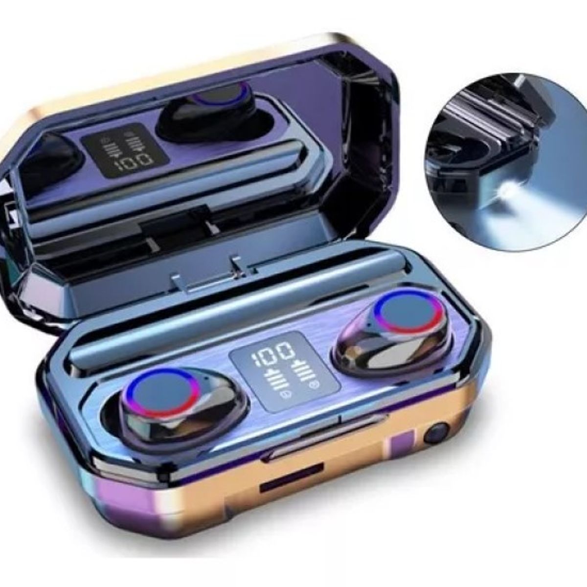 COMPRAPO - Audífonos Bluetooth 5.0 inalámbrico tws M12 2000ma