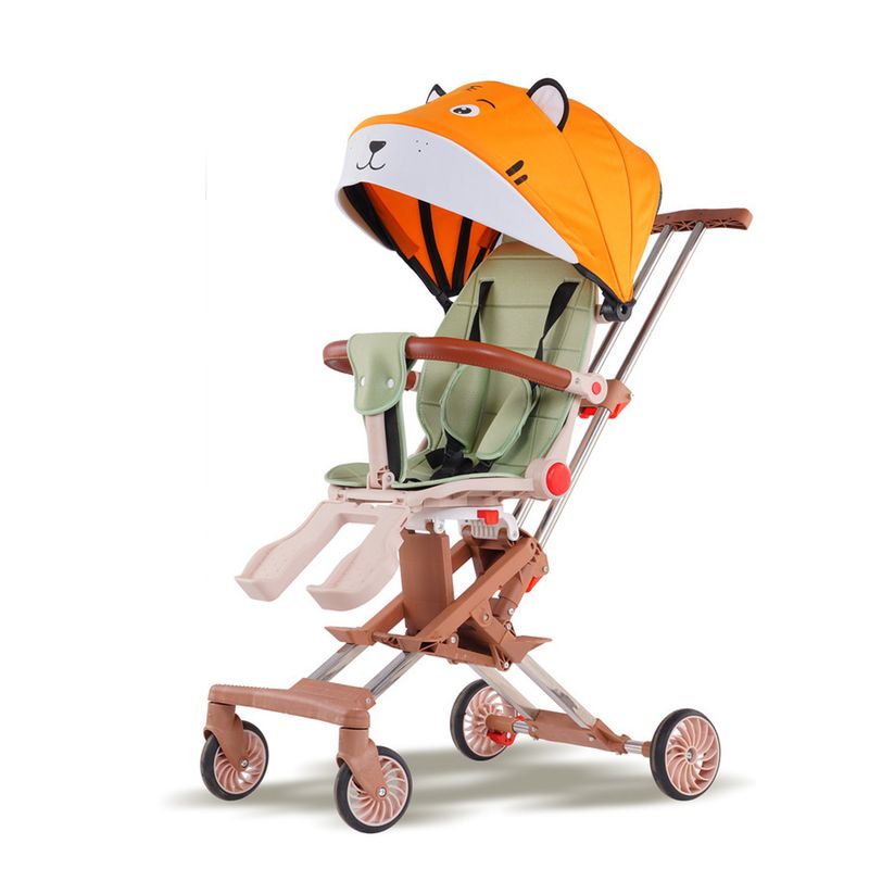 ELEONOR - Coche Paseo Plegable Ultra Liviano Y Resistente - Verde