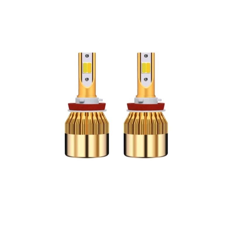 ANGELES DEL HOGAR - Kit Luces Ampolletas Turbo Led x 2 para Auto
