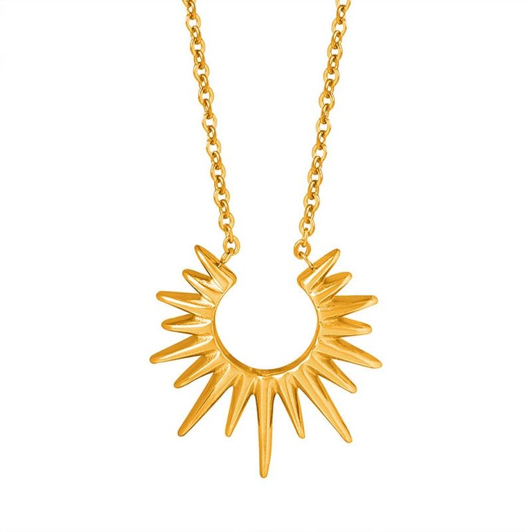 Collar Bano Oro 18k Radiante Dorado TALLA UNICA