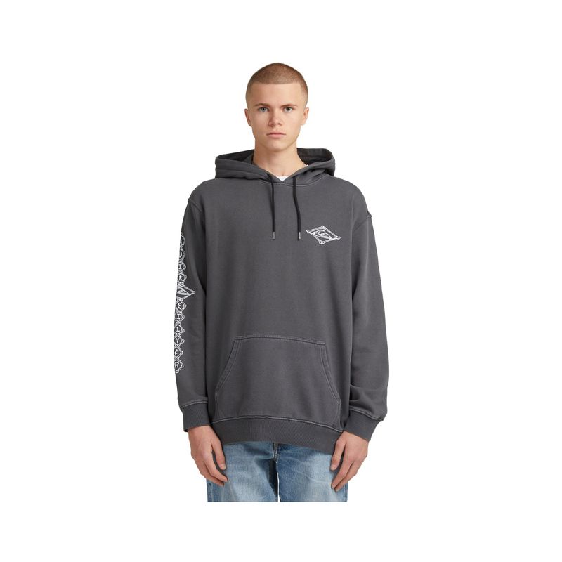 QUIKSILVER - Polerón Quiksilver Backbone Hombre Grey.