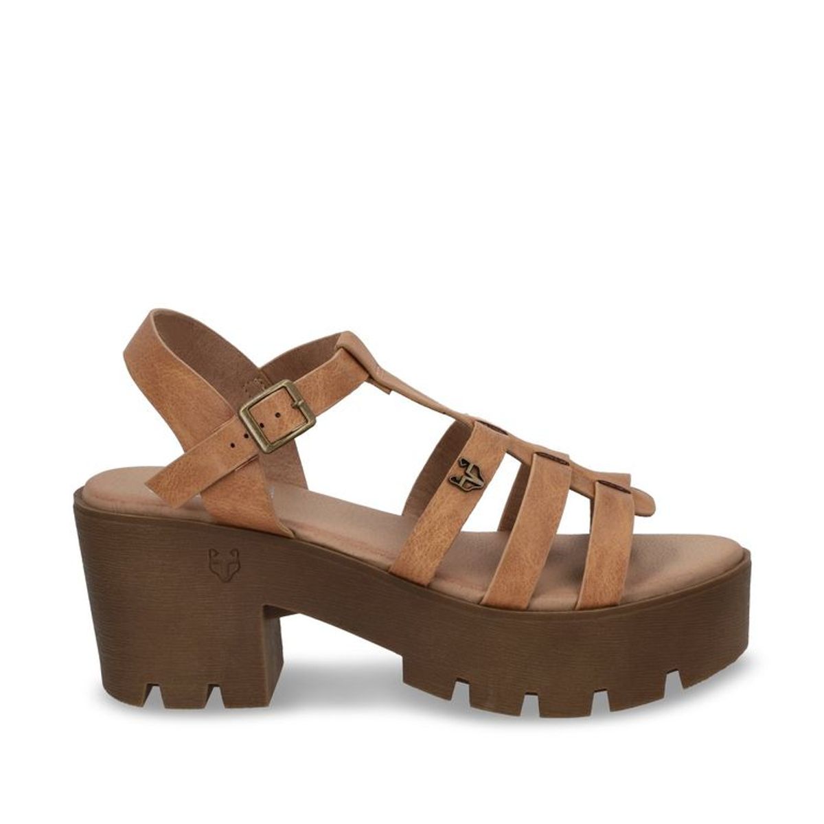 GOTTA - Sandalia Mujer Beige Plataforma 43023 Gotta