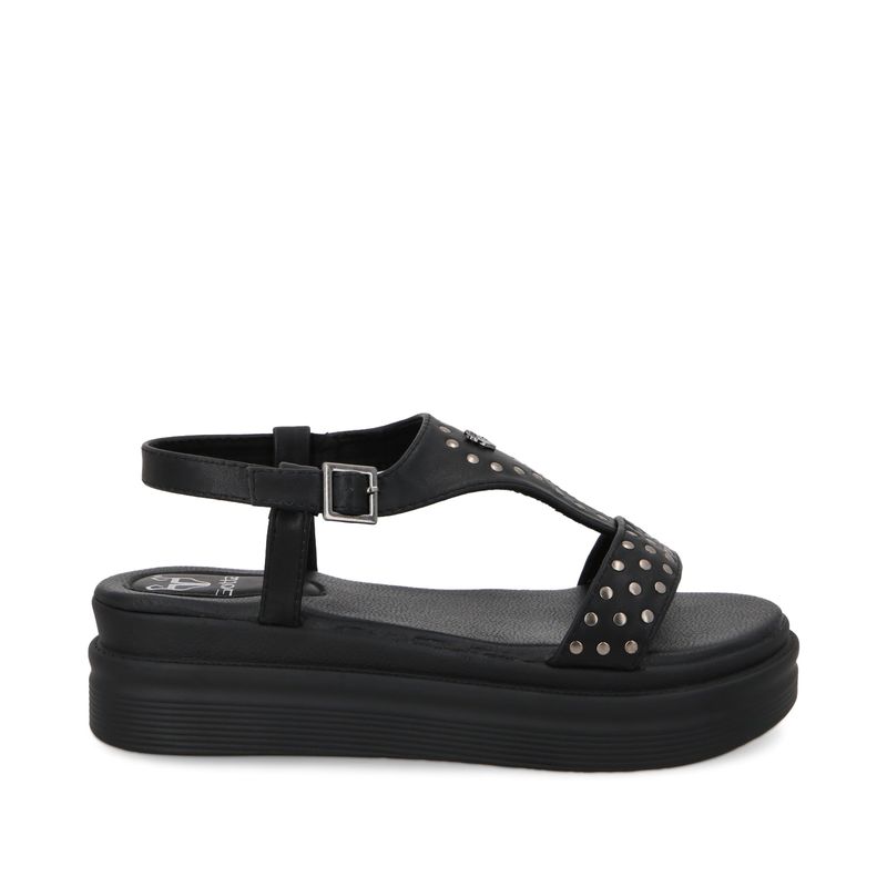 GOTTA - Sandalia Mujer Negra Plataforma 43016 Gotta