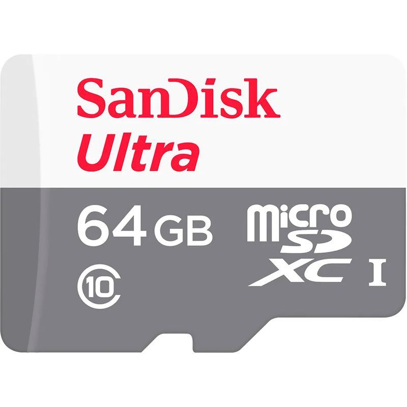 SANDISK - Memoria MicroSDHC 64Gb 100Mbps Clase 10