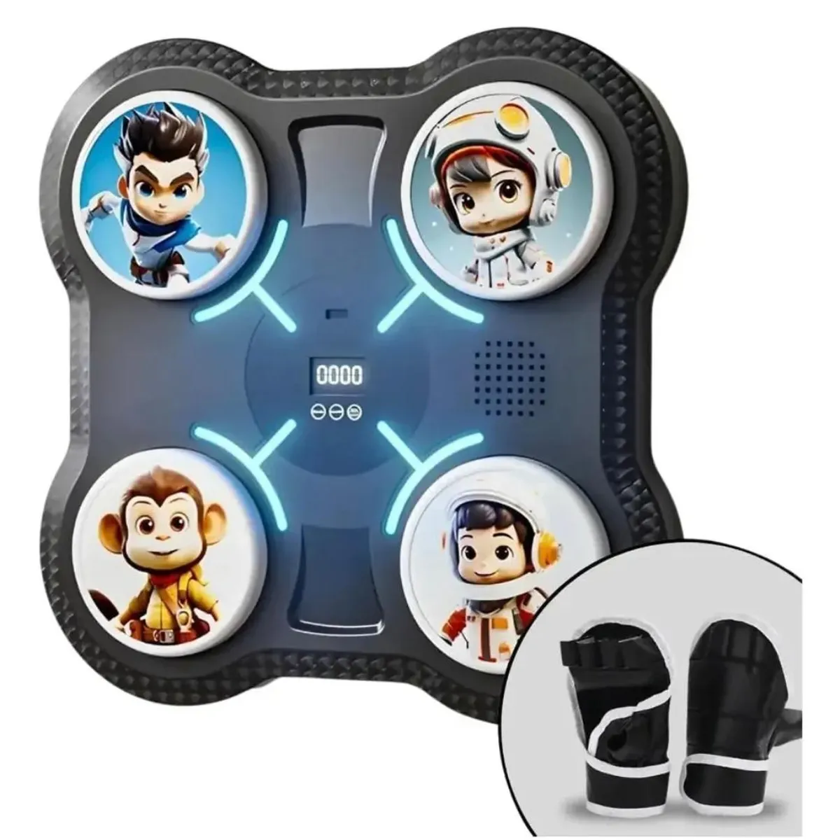 GENERICO - Máquina de Boxeo para Niños con Guantes