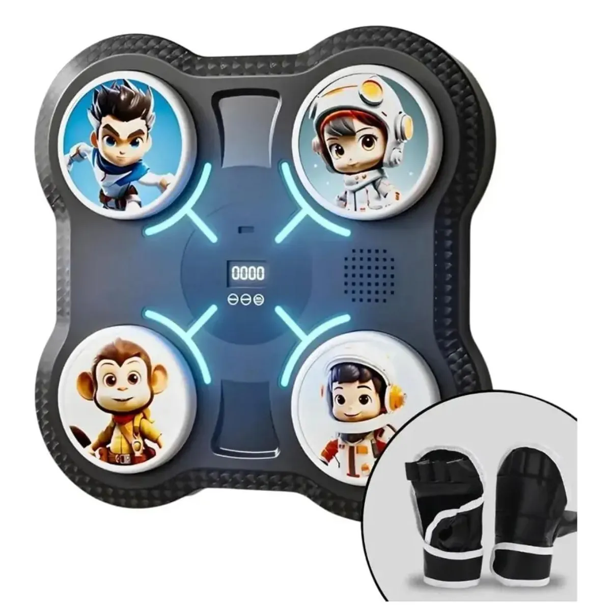 GENERICO - Máquina de Boxeo para Niños con Guantes