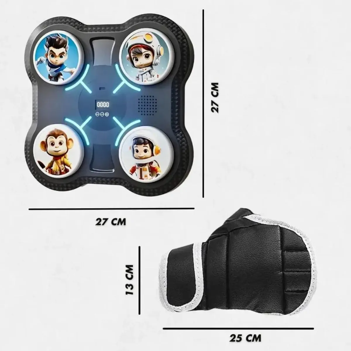 GENERICO - Máquina de Boxeo para Niños con Guantes