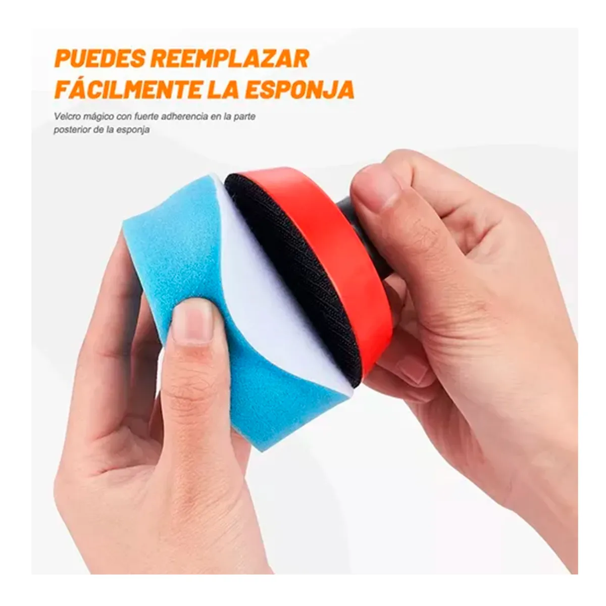 GENERICO - Kit De 29 Piezas Esponjas Para Pulir Auto