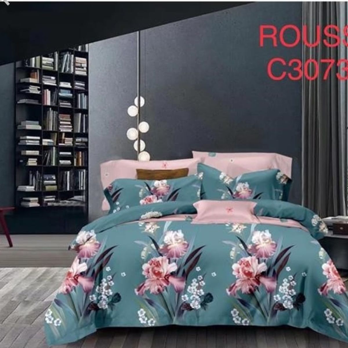 GENERICO - Quilt de Verano 2 plazas. Color Verde con Diseño B2073