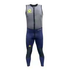CABOSUB - Traje Neopreno Kayak 3mm Manga Corta Hombre - Gris - XXS
