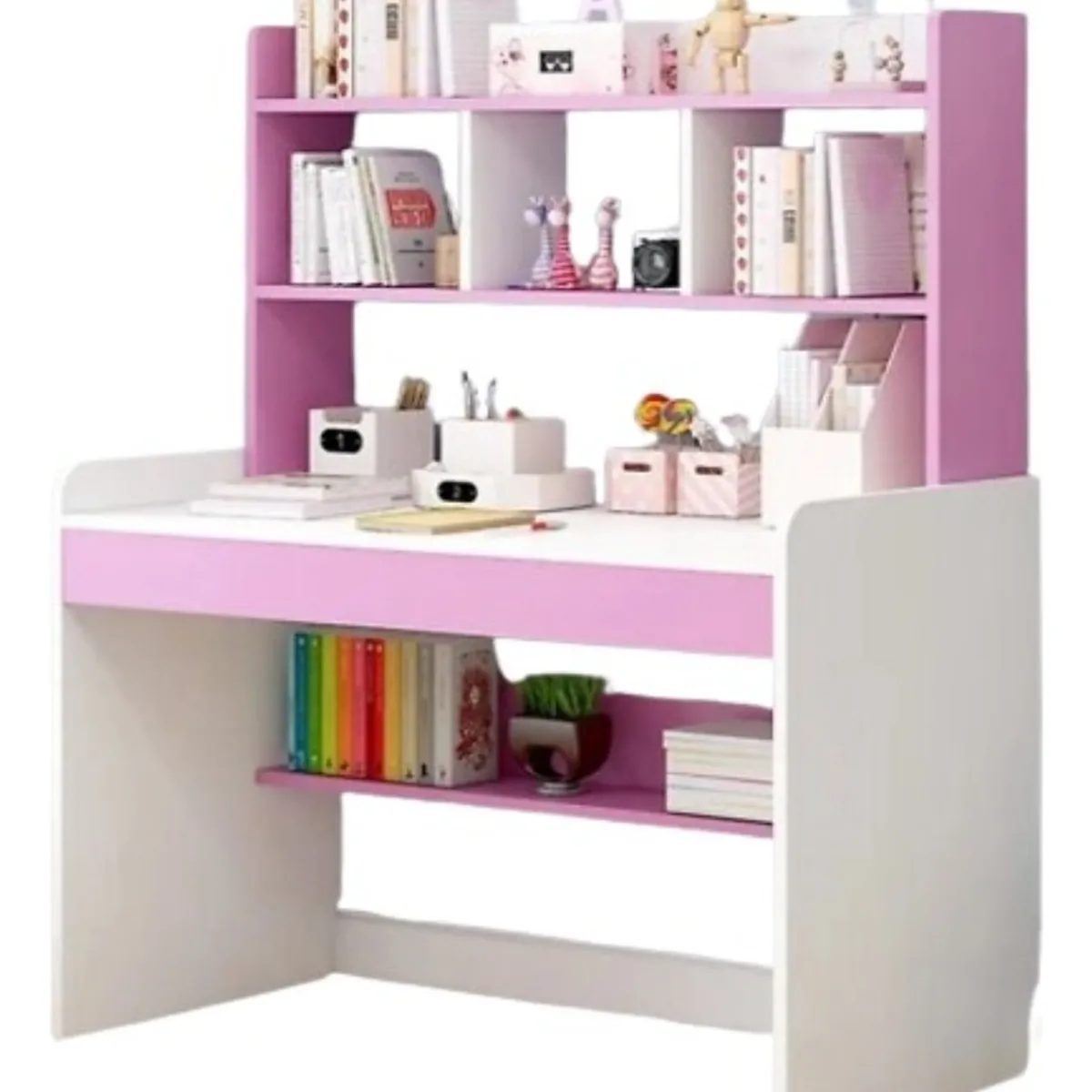 U BUY - Escritorio Infantil Niña Niño Repisa Rose