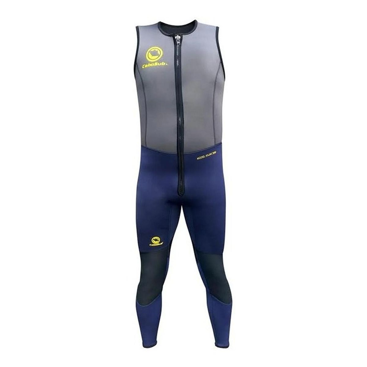 CABOSUB - Traje Neopreno Cabosub Kayak 3mm Manga Corta Hombre - Gris - L