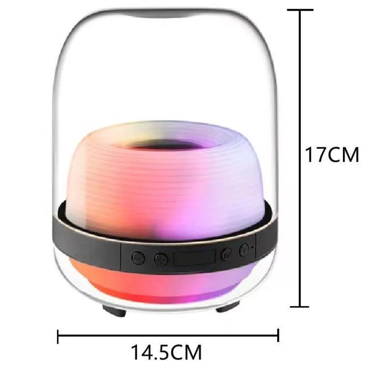 GENERICO - Altavoz L20 Crystal Bluetooth