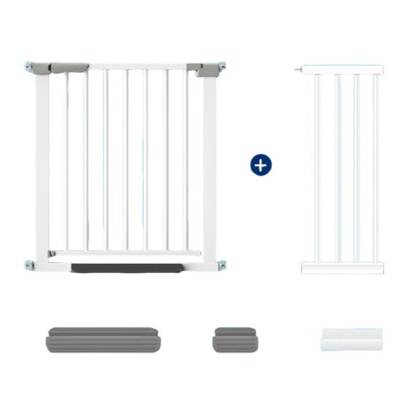 EVEREEN - Reja Seguridad Escalera Puerta Para Bebe Mascotas 104-111cm