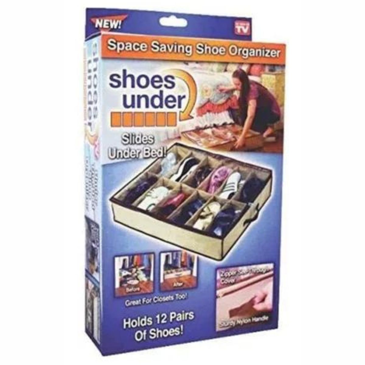 GENERICO - Zapatero Slim de 12 Pares