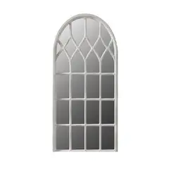 GENERICO - Espejo Blanco Catedral Ventana para Pared