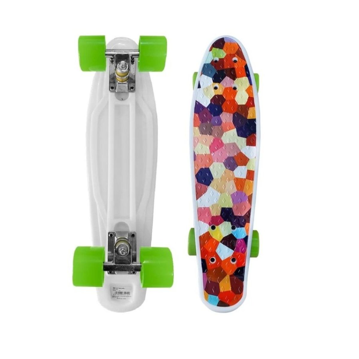 GENERICO - Skate Penny Board Patineta Full Color Niños Green