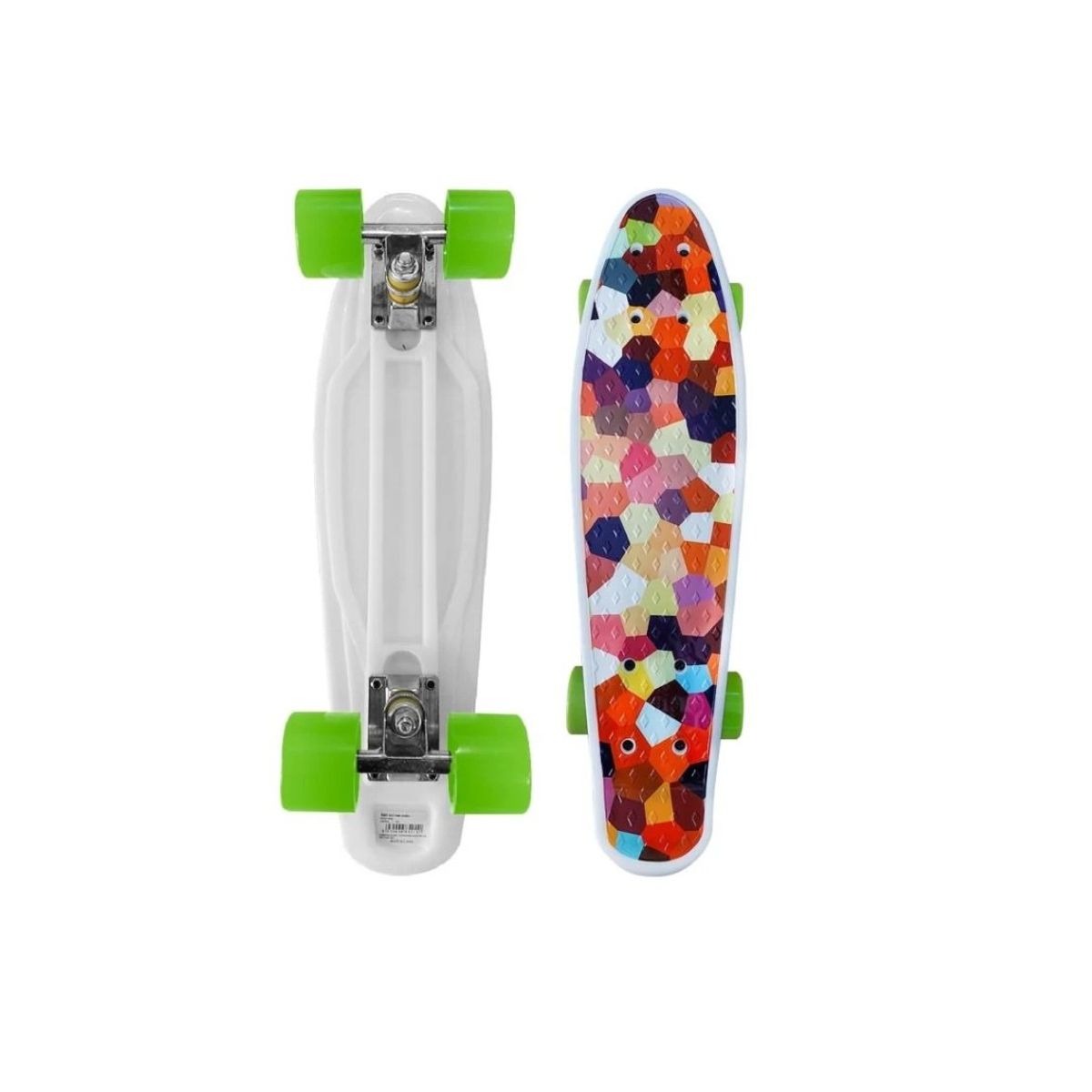 GENERICO - Skate Penny Board Patineta Full Color Niños Green