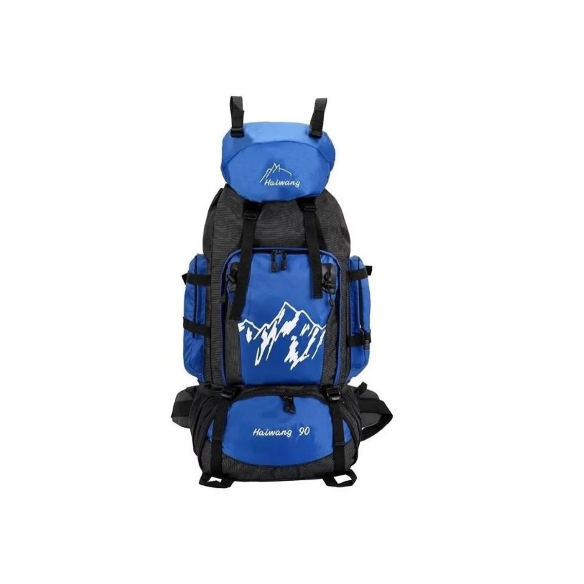 GENERICO - Mochila 90 Litros Camping Outdoor Colores mix