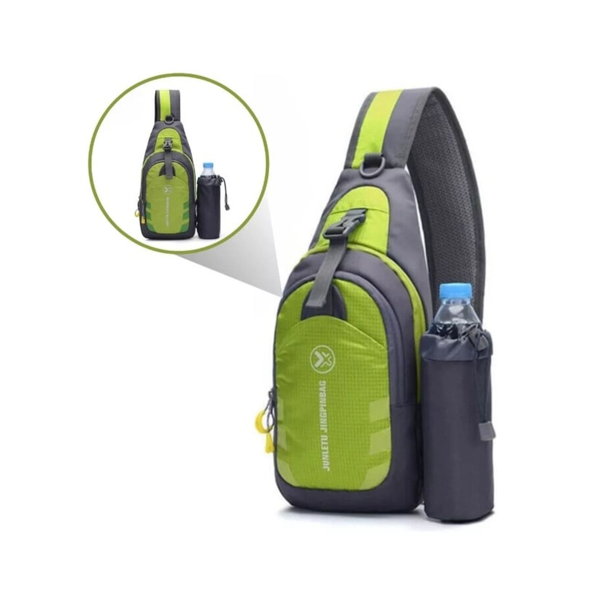 GENERICO - Bolso Impermeable Banano Bandolero Cruzado Unisex Colores