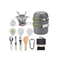 GENERICO - Set Ollas Camping Para Cocinilla Camping Olla y cocinilla