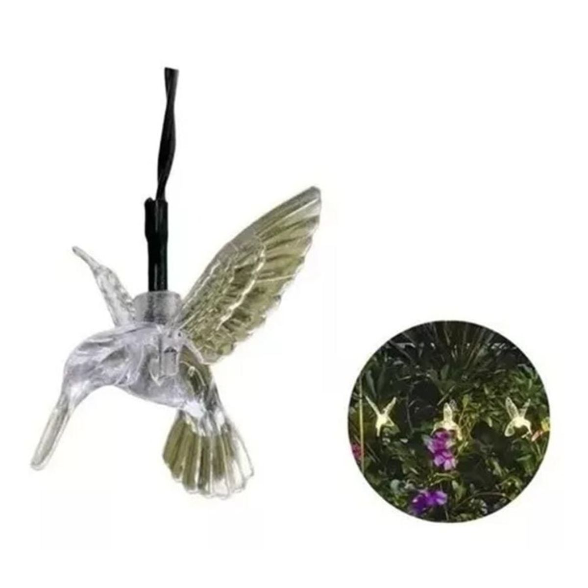 GENERICO - Luces Jardín Colgante Led Solar Terraza Luz Exterior