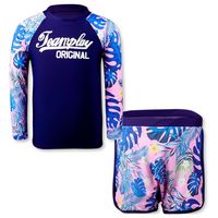 TRAJE DE BAÑO 2 PIEZAS MANGA LARGA NIÑA