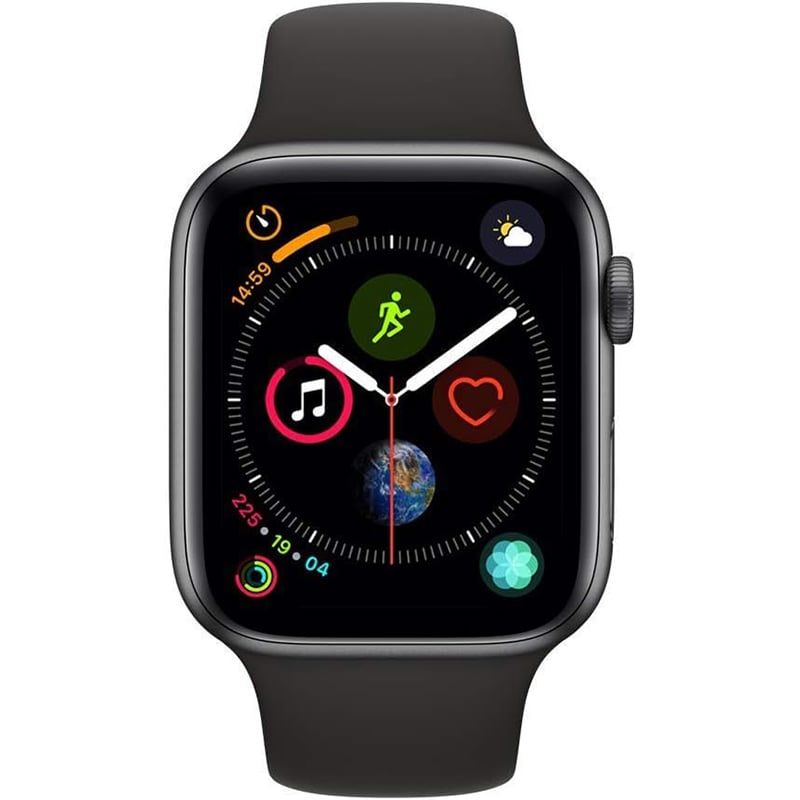 APPLE - Apple Watch Series 4 2018 GPS 44 mm - negra Reacondicionado