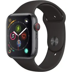 APPLE - Watch Series 4 2018 40mm Aluminio Correa Negra - Reacondicionado