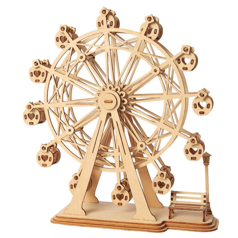 ROBOTIME - Rueda De La Fortuna Mini Puzzle 3d Ferris Wheel Rolife
