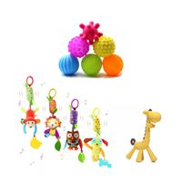 Pack 4 Estimulación Temprana - Juguete Sensorial