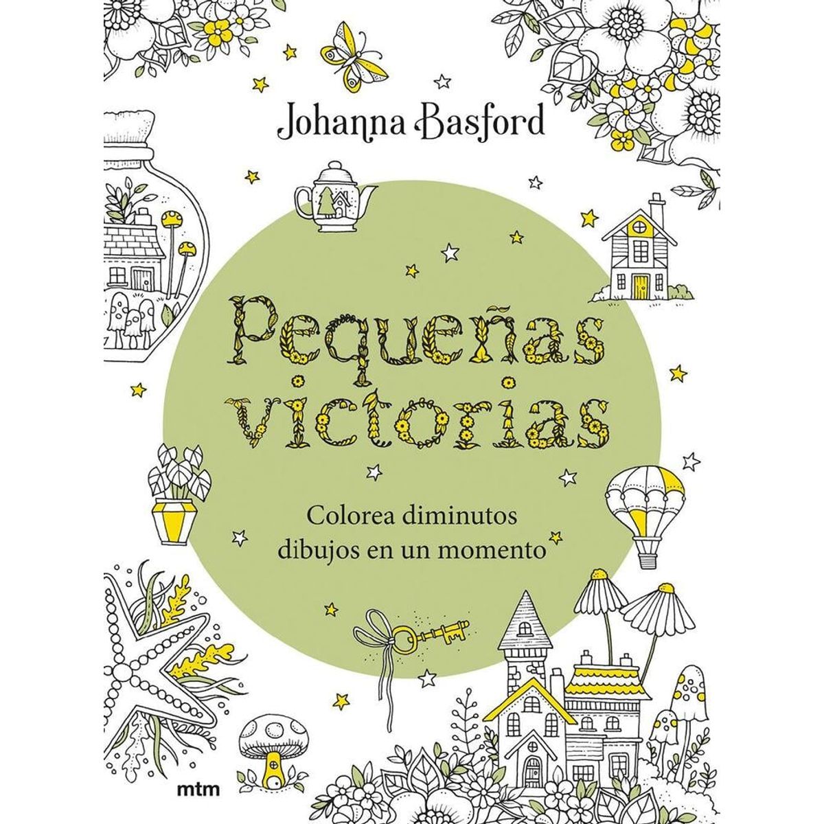 MTM - Libro Pequeñas Victorias. Colorea diminutos dibujos en un momento