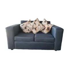 GENERICO - Living Onix 2 1 1 y sillones tipo sitial gris