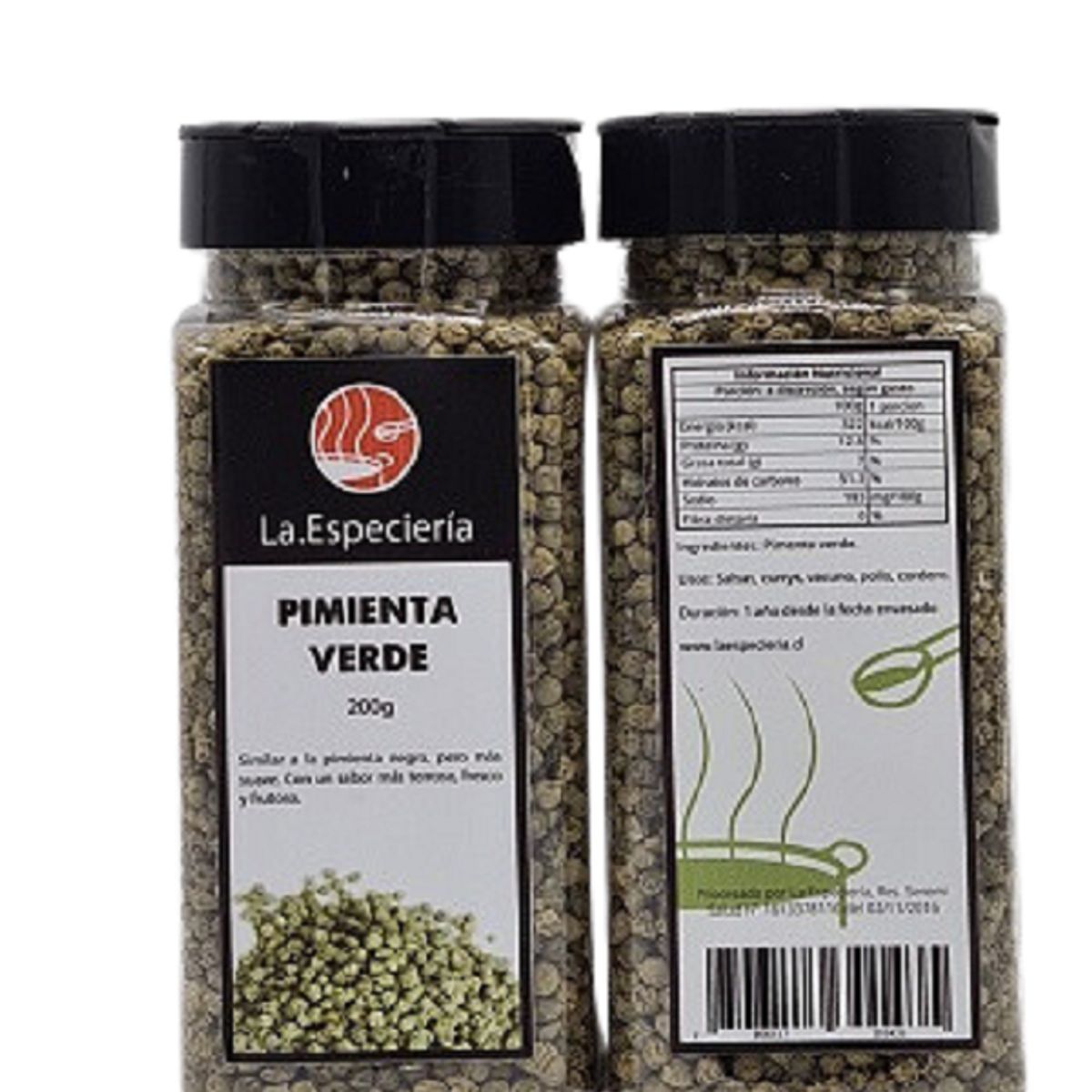 GENERICO - Pimienta Verde 200g La Especieria