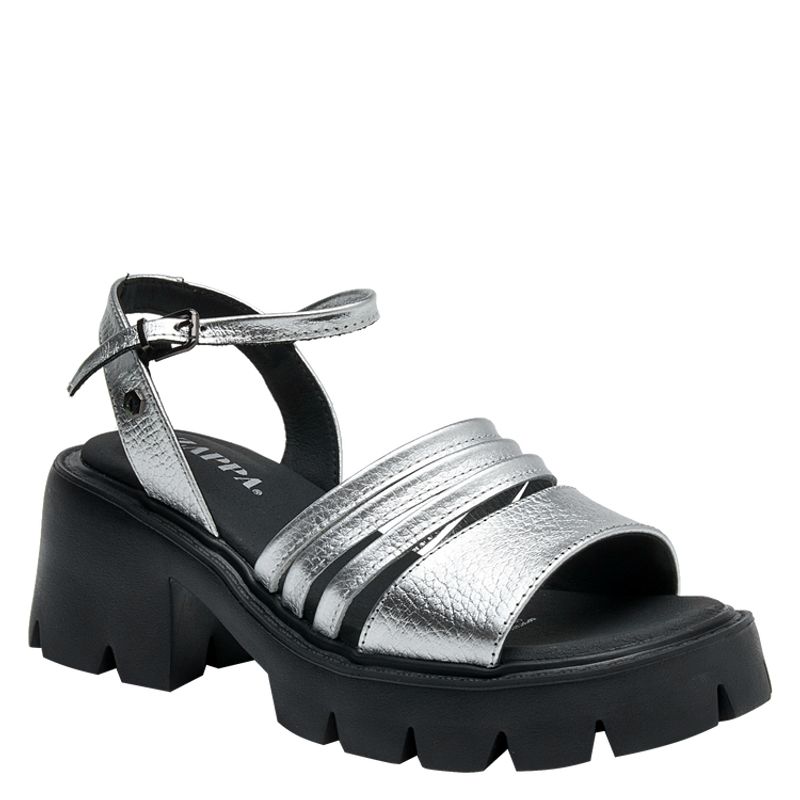 ZAPPA - Sandalia Casual Mujer Plateado Zappa