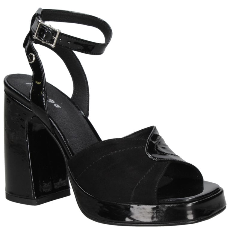 Sandalia Casual Mujer Negro