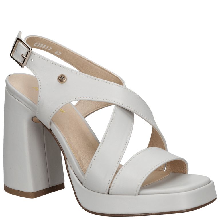 Sandalia Casual Mujer Beige